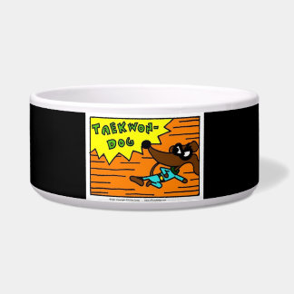 Midge TAEKWON-DOGペットボウル – ブラック ボウル