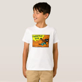 Midge "TAEKWON-DOG"キッズベーシックTシャツ Tシャツ (正面フル)