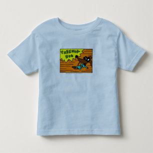 Midge "TAEKWON-DOG"幼児リンガーTシャツ トドラーTシャツ