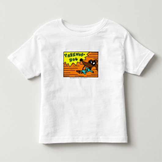 Midge "TAEKWON-DOG"幼児Tシャツ トドラーTシャツ (正面)