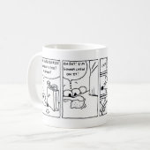 Midge "When Life 与え You Lemons"漫画マグカップ コーヒーマグカップ (正面左)