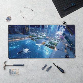 Midjourney Artwork Gaming Desk Pad 31.5インチ×15.5インチ デスクマット
