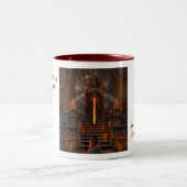 MIdleの人 ツートーンマグカップ (中央)