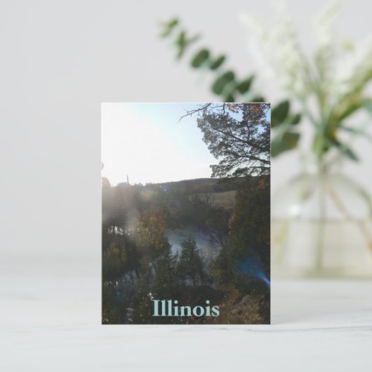 Midle Fork Vermion, Illinoisはがき ポストカード (スタンド正面)