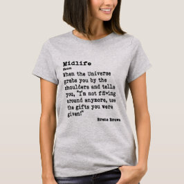 Midlife: Basic Light Colored Crew Neck Tシャツ