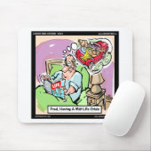 MidLife Crisis おもしろい Tees Mugsカードとギフト マウスパッド (マウス)