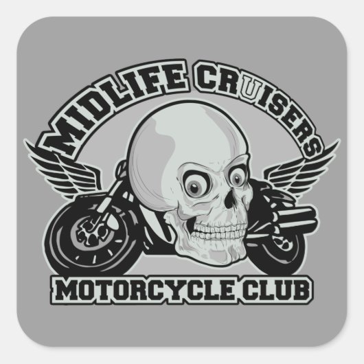 Midlife Cruisers MCカスタムスタンプ スクエアシール (正面)