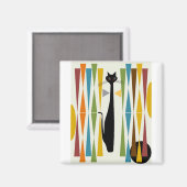 MidModアートキャット2 マグネット (正面/裏面)