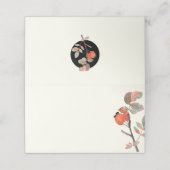 Midnight Autumn Blank Folded Place Card プレイスカード (外部開封)