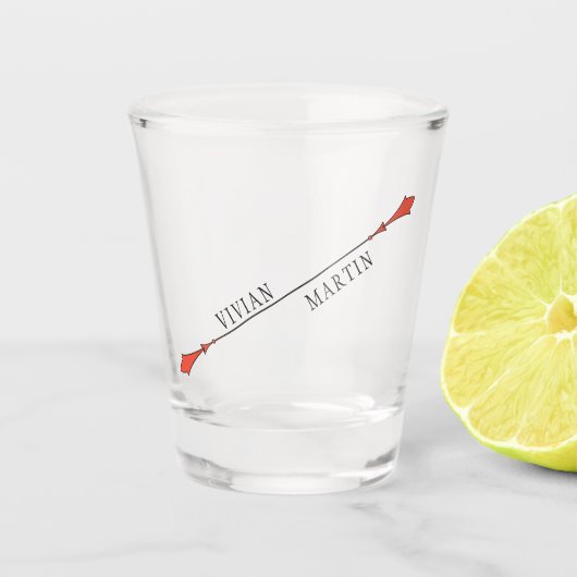 Midnight Autumn Wedding ショットグラス (正面)