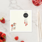 Midnight Autumn Wedding スタンダードカクテルナプキン (インサイチュ)