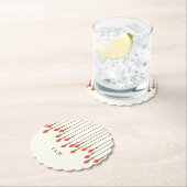 Midnight Autumn Wedding ペーパーコースター (インサイチュ)