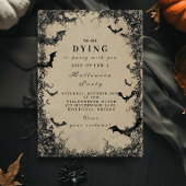 Midnight Bats Haunted Halloween 招待状