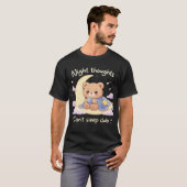 Midnight Bear 🌙 – Dreamy Night Owl Vibes Tシャツ (正面フル)