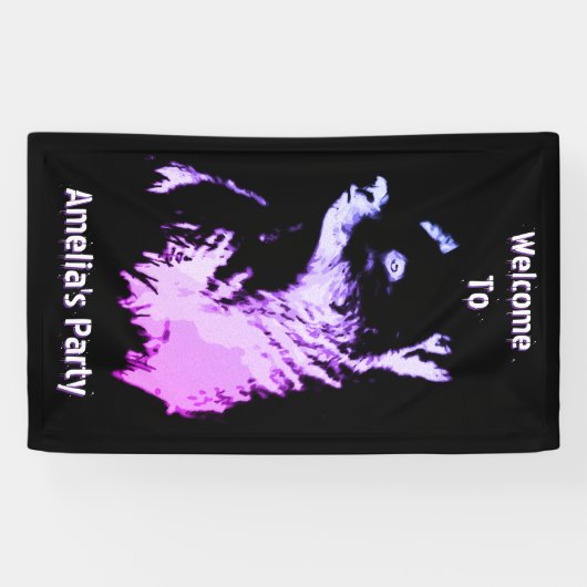 Midnight Bear Party Welcome 横断幕 (横)