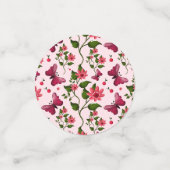 Midnight Bloom Butterfly Floral コンフェッティ (スモール正面)