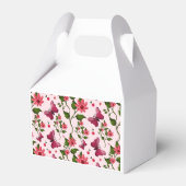 Midnight Bloom Butterfly Floral フェイバーボックス (正面サイド)