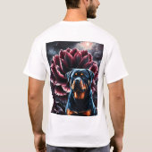 Midnight Bloom Guardian – Eternal Bloom Companions Tシャツ (裏面)