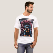 Midnight Bloom Guardian – Eternal Bloom Companions Tシャツ (正面フル)