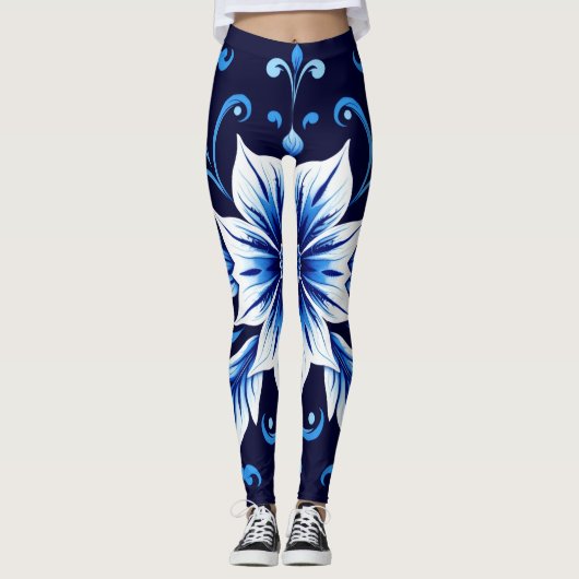 midnight bloom leggings レギンス (正面)