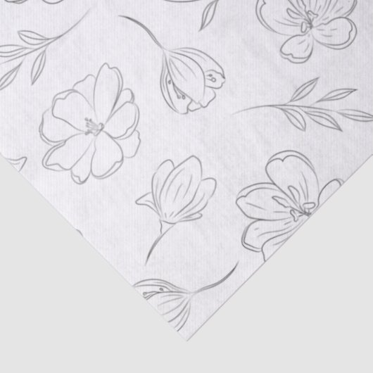 Midnight Bloom Line Art 薄葉紙 (詳細)