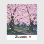 Midnight Bloom - Square Vinyl  シール (シート)