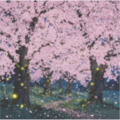 Midnight Bloom - Square Vinyl  シール (正面)