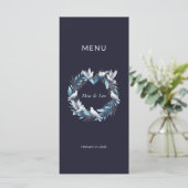Midnight Blue and Wreath / Boda Azul y Corona メニュー (スタンド正面)