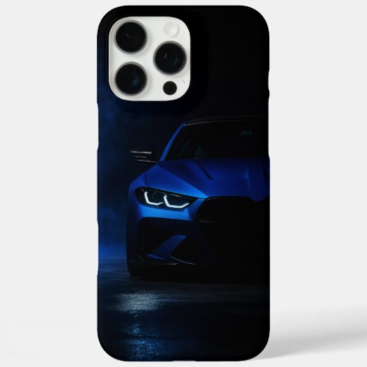 Midnight Blue Beast – GT Sport Car Street Case Case-Mate iPhoneケース (裏面)