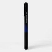 Midnight Blue Beast – Sport Car Street Case iPhoneケース (左側面)