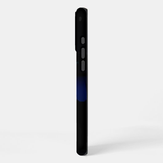 Midnight Blue Beast – Sport Car Street Case iPhoneケース (左側面)