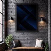 Midnight Blue Depth ポスター