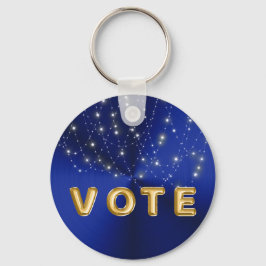 Midnight Blue Starlight Cascade Vote キーホルダー