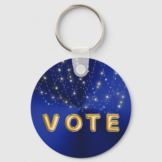 Midnight Blue Starlight Cascade Vote キーホルダー (正面)