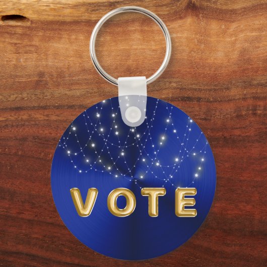 Midnight Blue Starlight Cascade Vote キーホルダー (裏面)