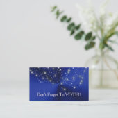 Midnight Blue Starlight Cascade Vote Reminder 名刺 (スタンド正面)