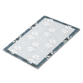 Midnight Botanica | Dark Indigo Floral ノートパッド (アングル)