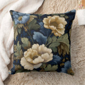 Midnight Botanica Elegance クッション (ブランケット)