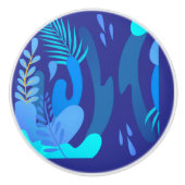 Midnight Botanical Ceramic Knob セラミックノブ (正面)