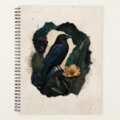 Midnight Botanical Raven プランナー手帳 (正面)