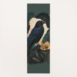 Midnight Botanical Raven ヨガマット