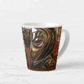 Midnight Bronze Muse Metal カフェラテマグ (右アングル)