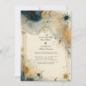 Midnight Celestial Wedding 招待状 (正面)