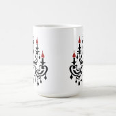 Midnight Chandelier – simple, moody, and evocative コーヒーマグカップ (中央)