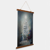 Midnight Christmas 吊り下げ型タペストリー (傾斜あり)
