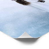 Midnight Christmas Train with Girl and Santa ポスター (コーナー)