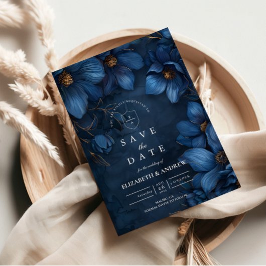 Midnight Copper Garden Wedding セーブザデート