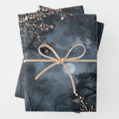 Midnight Crystal ラッピングペーパーシート (インサイチュ)