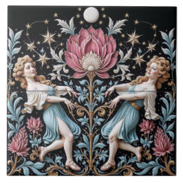 Midnight Dance Around the Pink Lotus タイル