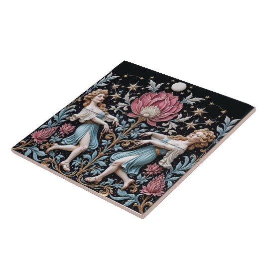 Midnight Dance Around the Pink Lotus タイル (側面)